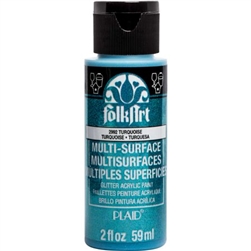 GLITTER PAINT TURQUOISE 2OZ 2790