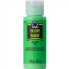 FolkArt Glow-in-the-Dark Acrylic Colors - Green, 2 oz. - 2874