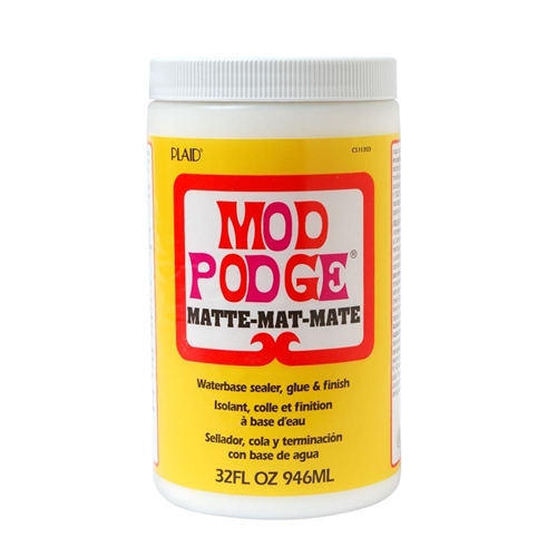 Mod Podge Waterbase Sealer Glue and Finish 4-ounce CS11305 