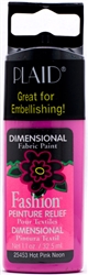 FABRIC DIMENSION NEON HOT PINK 1.1ONZ 25453
