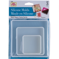 SILICONE MOLD SQUARES 3 PIECE 27580