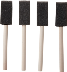 BRUSH FOAM PLAID SET 4 pack 44246