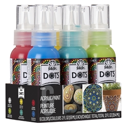 ACRYLIC DOTTING PAINT SET 6 COLORS 49904