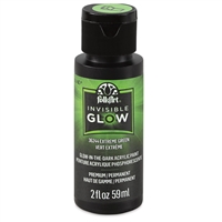 GLOW IN THE DARK FOLKART INVISIBLE ACRYLIC PAINT STARDUST 2OZ. 50986