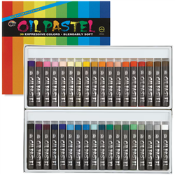 NIJI OIL PASTEL SET 36 COLORS, 21911-0369