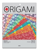 ORIGAMI PAPER FOLK ART 5-7/8 INCH 40 SHEETS YO4344