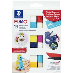 FIMO SET SOFT MAGICAL CREATURES FM8023C14-M