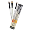 BRUSH SET SIMPLY SIMMONS - CHISEL EDGE 3PC - ACRYLIC OIL AND WATERCOLOR RS255300008