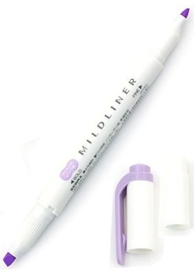 Uchida Deco Just Glitter Premium Marker, Violet, Size: None, Purple