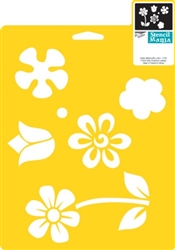 STENCIL FLOWERS 970060710 Disc