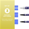 PENTOUCH OIL PAINT MARKER SET 3PC UV LIGHT VISIBLE SK42000-disc