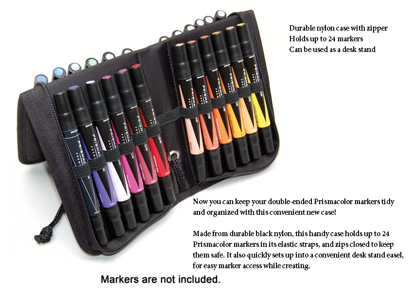 24 Prismacolor Markers Double-ended Art Markers With Travel