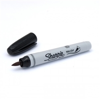 SHARPIE BRUSH TIP MARKER BLACK SA1810705