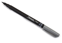 UCHIDA Marvy Fabric Ball and Brush Marker, 7 1/3 inch Height, Black