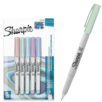 SHARPIE MYSTIC GEMS MARKER SET 5 ULTRA-FINE TIP ALCOHOL SA2136730