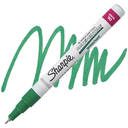 PAINT MARKER OIL SHARPIE EXTRA FINE GREEN SA35529