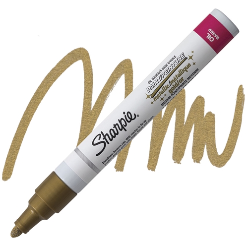 Sharpie Silver and Gold Metallic Marker Pen Permanent Marker - China  Sharpie Metallic Marker, Sharpie Marker