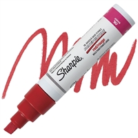 PAINT MARKER OIL SHARPIE BROAD RED SA35565