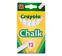 CHALK CRAYOLA LOW DUST BOX 12 CX50-1402