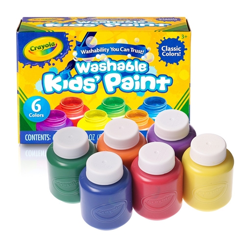 Crayola Kids Washable Paint - Neon - Shop Paint & Paint Brushes at