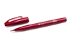 PENTEL SIGN PEN W/ BRUSH TIP RED PLSES15C-B