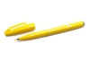 PENTEL SIGN PEN W/ BRUSH TIP YELLOW PLSES15C-G