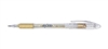 GEL PEN SPARKLE POP 1MM GOLD METALLIC PLK91-DX