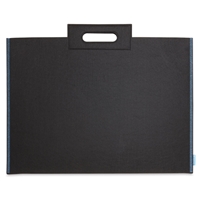 ProFolio Midtown Bags 22 x 31 Black/Blue IAMD-2231-BK