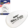 ERASER PEBBLE 2 pack WHITE HELIX HX25001
