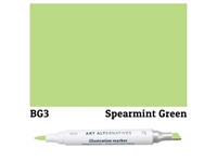 ILLUSTRATION MARKER AA SPEARMINT GREEN BG3 AAM-BG3