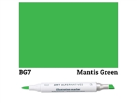 ILLUSTRATION MARKER AA MANTIS GRN BG7 AAM-BG7