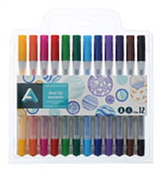 Creative Expert Kids - Brush Markers Set of 24 – Spring and Prince