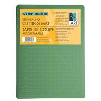 CUTTING MAT 12X18 inches GREEN-BLACK AA17924
