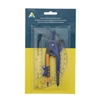 SAFETY COMPASS & PROTRACTOR SET - AA27180
