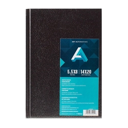 HARDBOUND SKETCHBOOK AA 5.5x8 inches 75LBS 110 sheets  AA75121