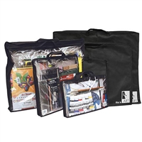 ZIPPERED BAG BLACK 10X14 AABAGKIT1014