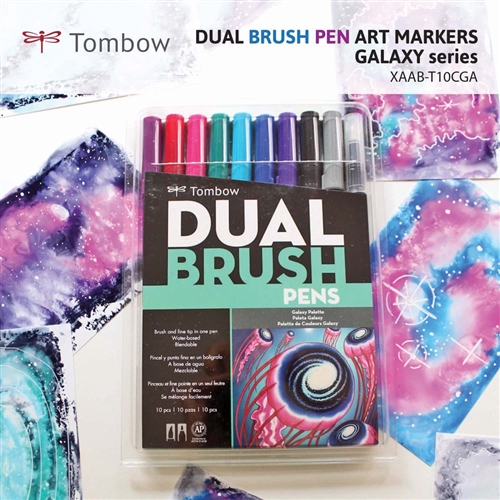Tombow Dual Brush Pen Set, 10 Desert Floral