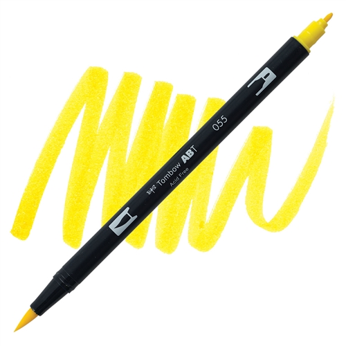 ABT PRO Alcohol-Based Art Markers, Yellow Tones, 5-Pack