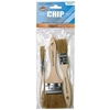 BRUSH SET ROYAL 3PC CHIP BRISTLE HAIR - ACRYLIC/OIL  RYRCHP-512