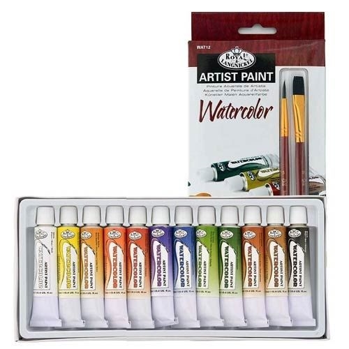 Watercolor Paint Set, 21ml Tubes - 12 Colors