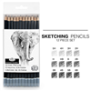 12 PC SKETCH SET PENCILS SPEN-12