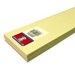BASSWOOD 0.79mm x 7.6cm x 61cm 15YY MI4301
