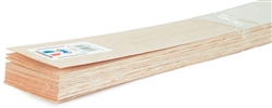 BALSA SHEET 3.2mm x 7.6cm x 91.4cm 15YY MI6304