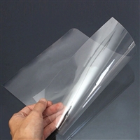 PVC SHEET CLEAR 7.6 x 11 inches Thickness 0.005 MI702-01