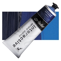 ACRYLIC ATELIER PTHALO BLUE RED SHADE 80ML 4085
