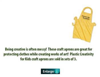 APRON CREATIVITY FOR KIDS1927-DISC