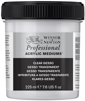 GEESSO WINSOR NEWTON CLEAR GESSO 237ML JAR - WN3040859