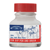 INK WINSOR WHITE NON-WATERPROOF FOUNTAIN & DIP PEN 30ml WN1110702