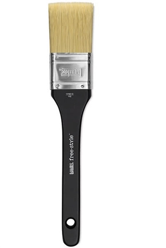Varnish and Gesso Brush, flat, No. 1 inch Brushes