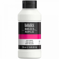LIQUITEX ACRYLIC VARNISH BASIC GLOSS 250ML LQ1041008